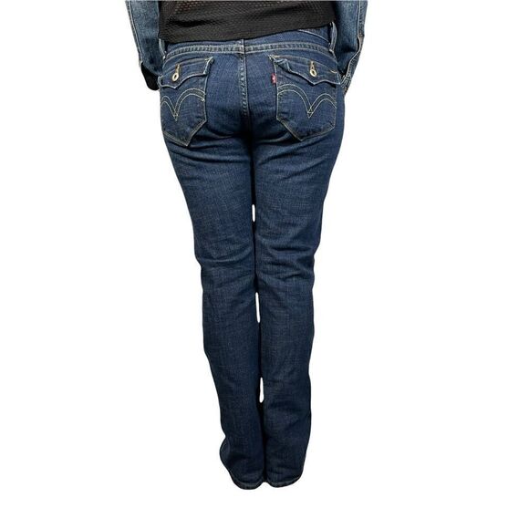 Levi's The Original Jean Tilted Flare Blue Jeans - Picture 3 of 10